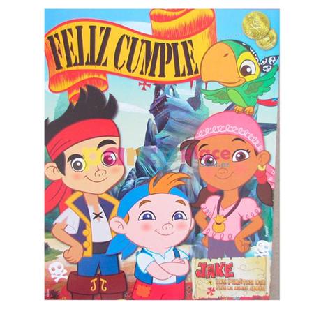 Afiche Jake y los Piratas