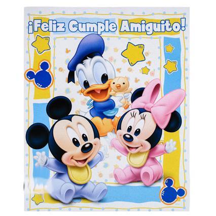 Afiche Mickey Bebe