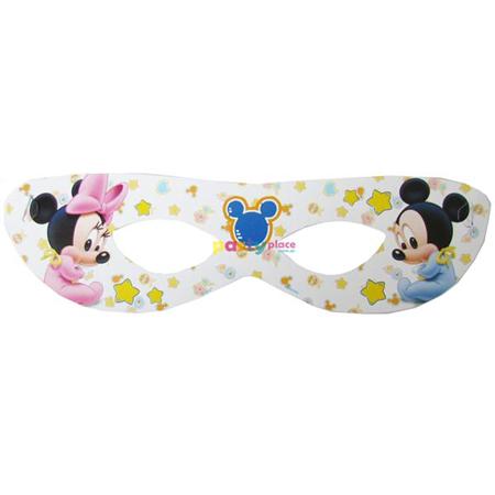 Antifaz Minnie y Mickey Bebé 8u