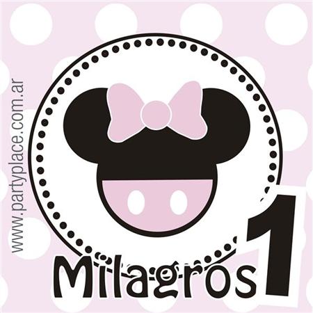 Tarjetitas Minnie Bebé 20u Pers