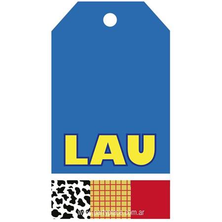 Tarjetas largas con cinta Toy Story 24u Pers
