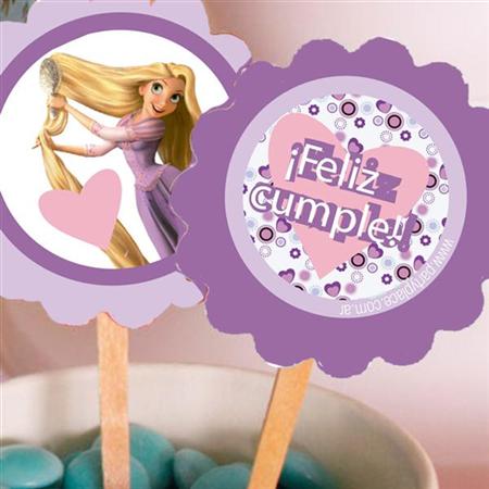 Toppers Rapunzel 12u