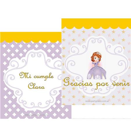 Carpita cartel Princesa Sofía 2u Pers