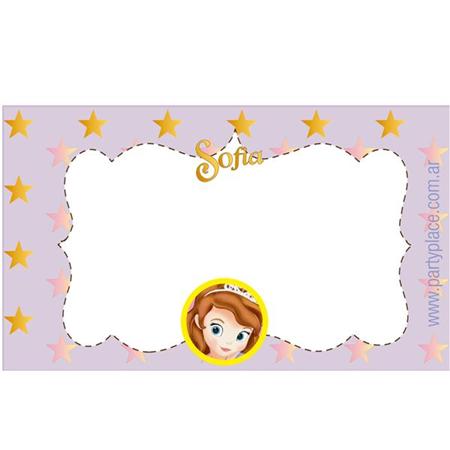 Identificador Princesita Sofía 12u