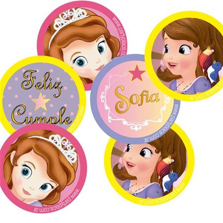 Confetti Princesita Sofía 24u