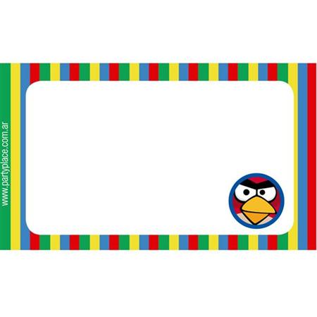 Identificador Angry Birds 12u