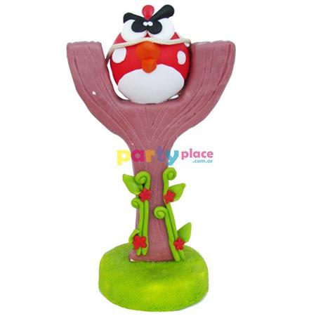 Adorno porcelana Arbol Angry bird en gomera