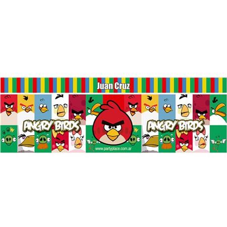 Carpitas cierra bolsa Angry Birds 8u Pers