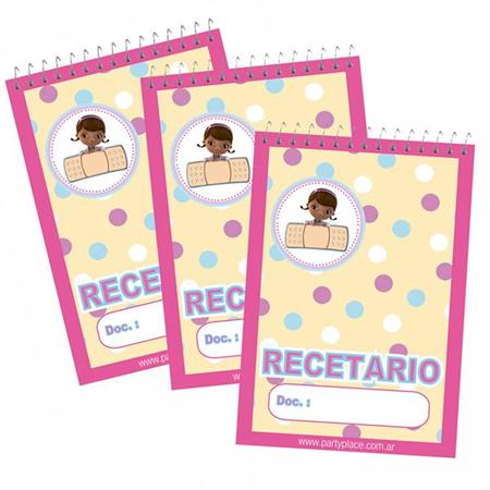 Libretita Recetario Doc Juguetes Pers