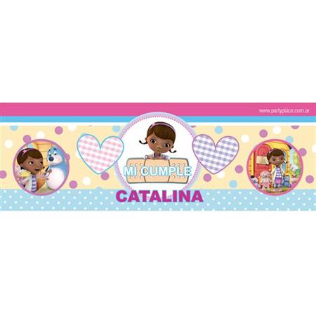 Carpitas cierra bolsa Doctora Juguetes 8u