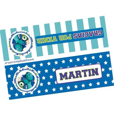 Carpitas cierra bolsa Monsters University 8u Pers