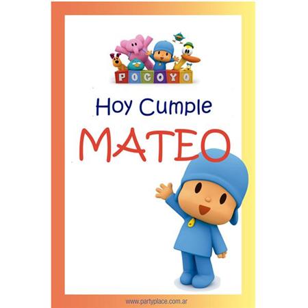 Afiche Pers. Pocoyó