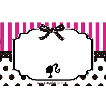 Identificador Barbie Glamour 12u