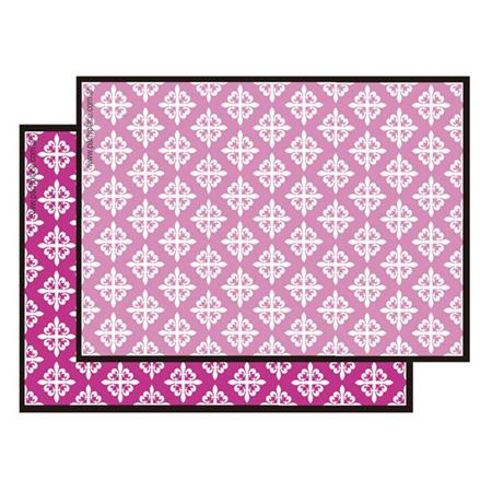 Individuales Barbie Glamour 8u