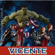 Stickers cuad. The Avengers 16u Pers