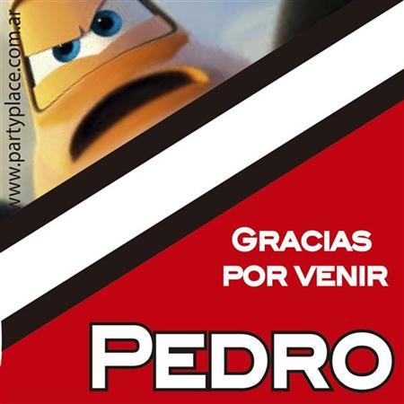 Tarjetitas Aviones 20u Pers