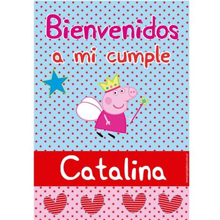 Afiche Pers. Peppa Pig