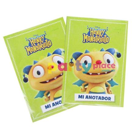 Anotadores mini Henry Monstruito 10u