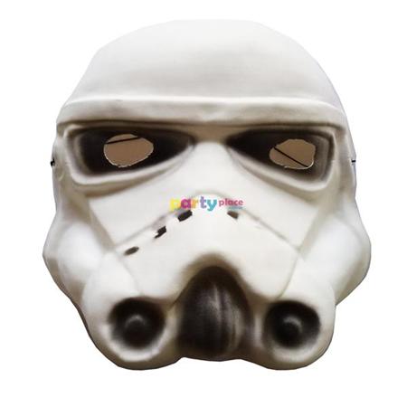 Careta goma eva blanco Stormtrooper