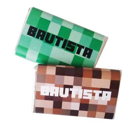 Chocolatines MINECRAFT 20u Pers