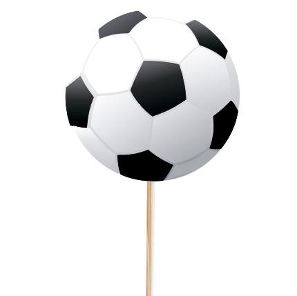 Pinche para torta Pelota de futbol