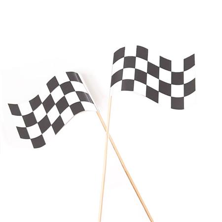 Pinches para torta Banderas Formula 1 2u