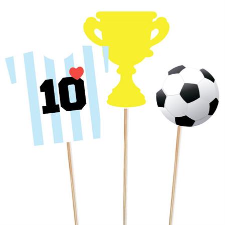 Pinches para torta ARGENTINA CAMPEON (3u)