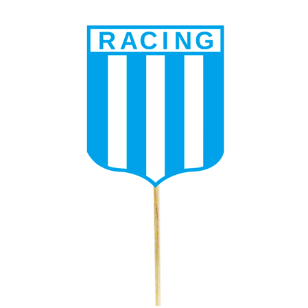 Pinche para mesa o torta Racing
