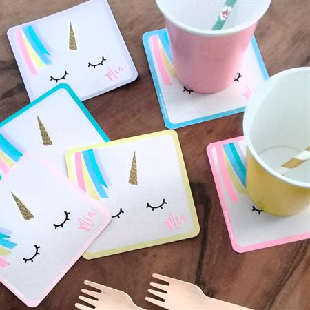 Posavasos Unicornio 12u