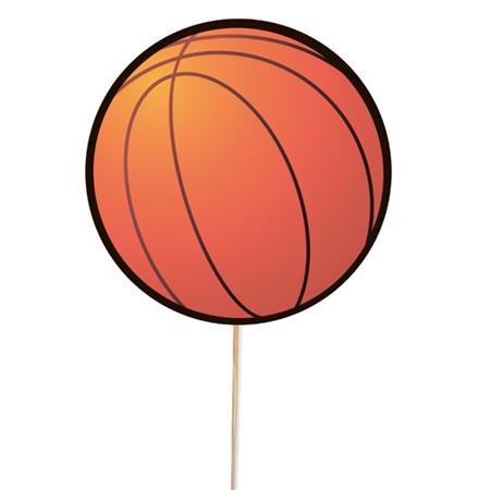 Pinche para torta Pelota de basquet rev.