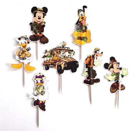 Pinches formitas Mickey Safari y amigos 12u