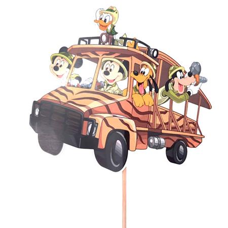Pinche para torta Mickey Safari