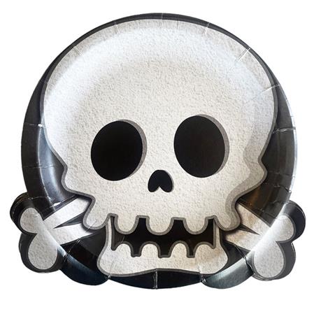 Plato forma Calavera 8u