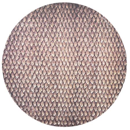 Individuales redondos rattan 24u