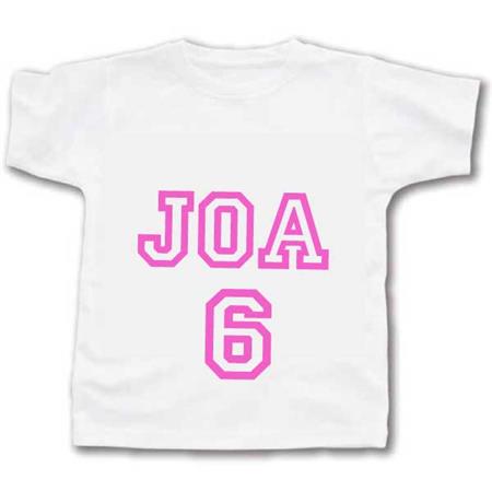 Remera para el homenajeado sublimada (Click para ver diseños). Personalizada
