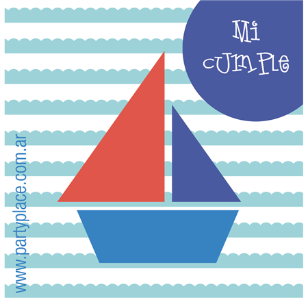 Stickers cuad. Barcos 16u