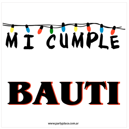 Stickers cuad. Stranger Things 16u Pers