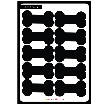 Stickers plancha Hueso 1u