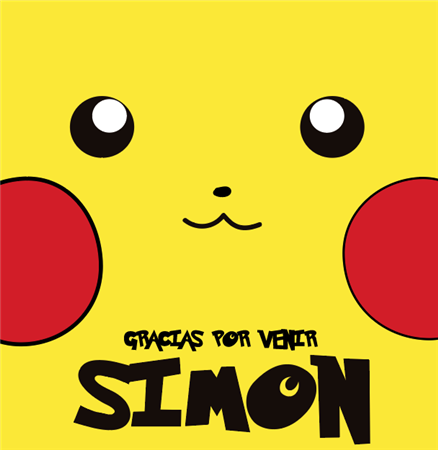 Stickers cuad. Pokemon 16u Pers