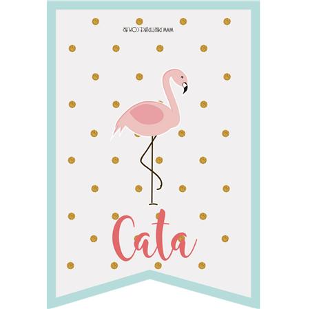 Stickers para doblar Baby Flamenco 10u Pers