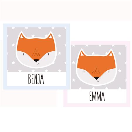 Stickers cuad. Little Fox 16u Pers
