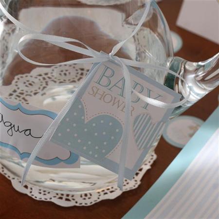 Tarjetitas Baby Blue Horse 20u