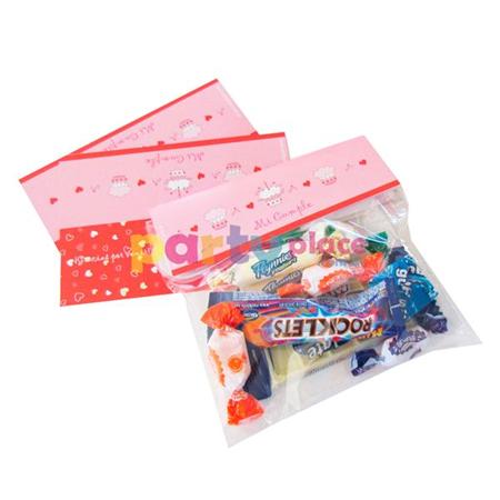 Carpitas cierra bolsa Cupcake 8u