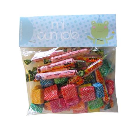Carpitas cierra bolsa Sapito 8u