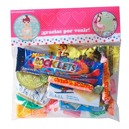 Carpitas cierra bolsa Spa Party 8u