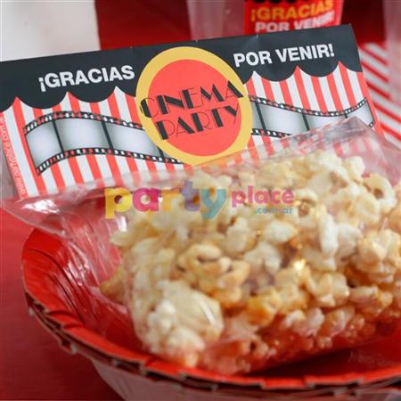 Carpitas cierra bolsa CINE 8u