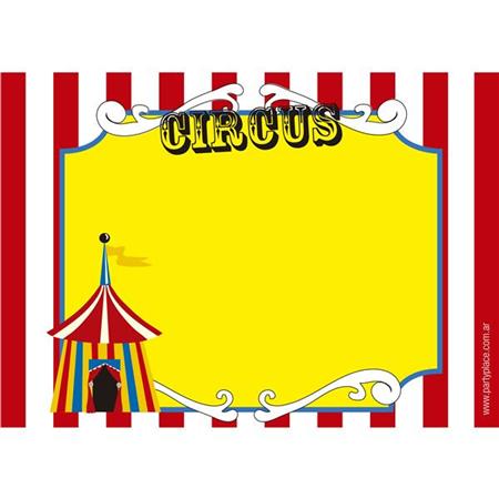 Individuales Circo 8u