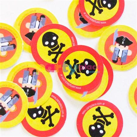 Confetti Piratas 24u