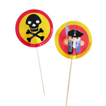 Pinches Piratas redondos 20u