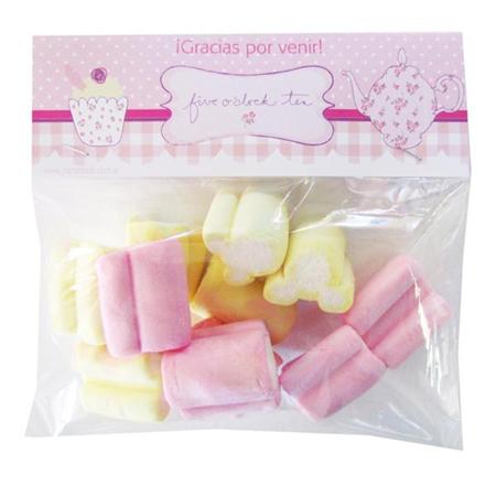 Carpitas cierra bolsa Tea Party 8u